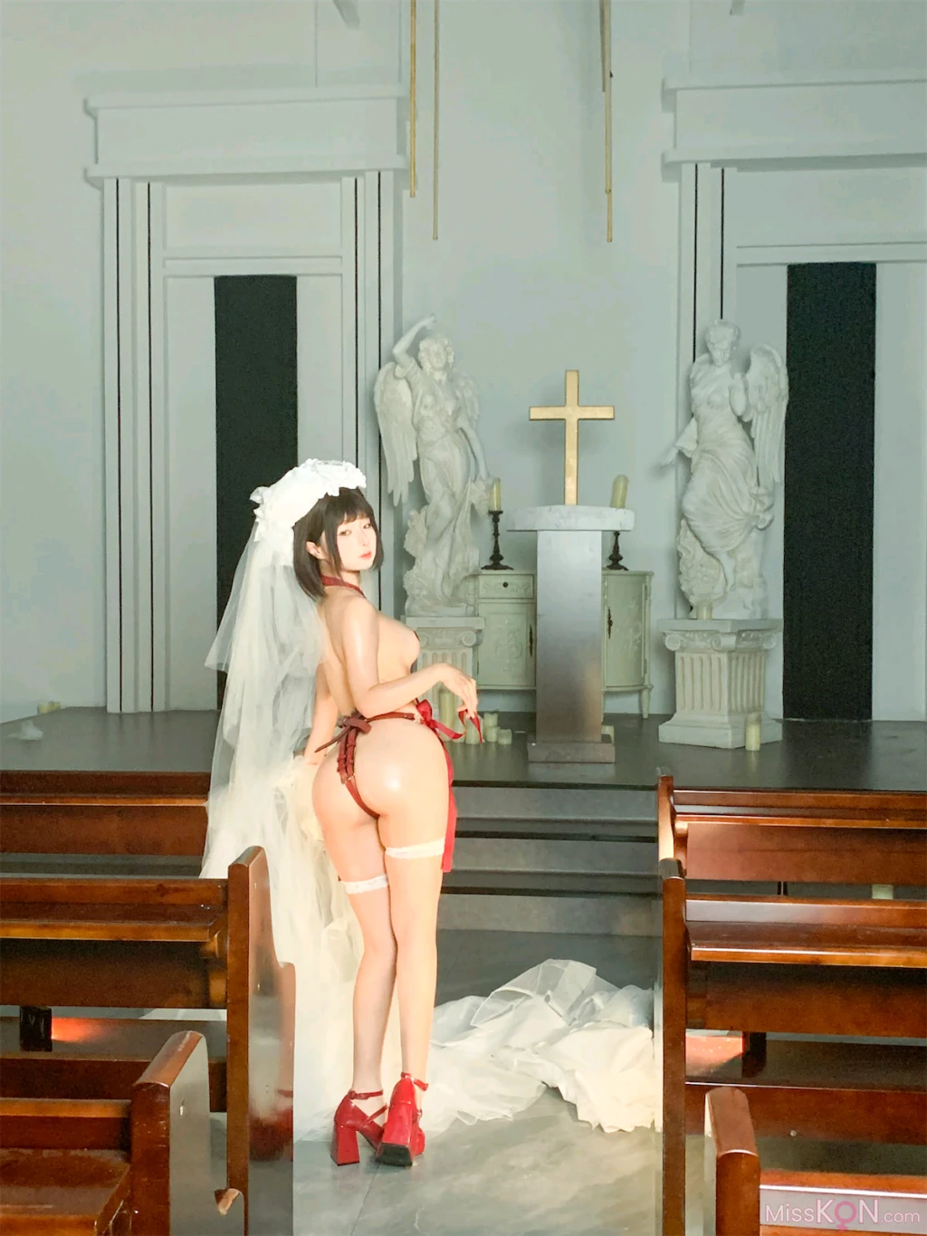Coser蠢沫沫 chunmomo 婚纱3 抢先版 212 photos - 89