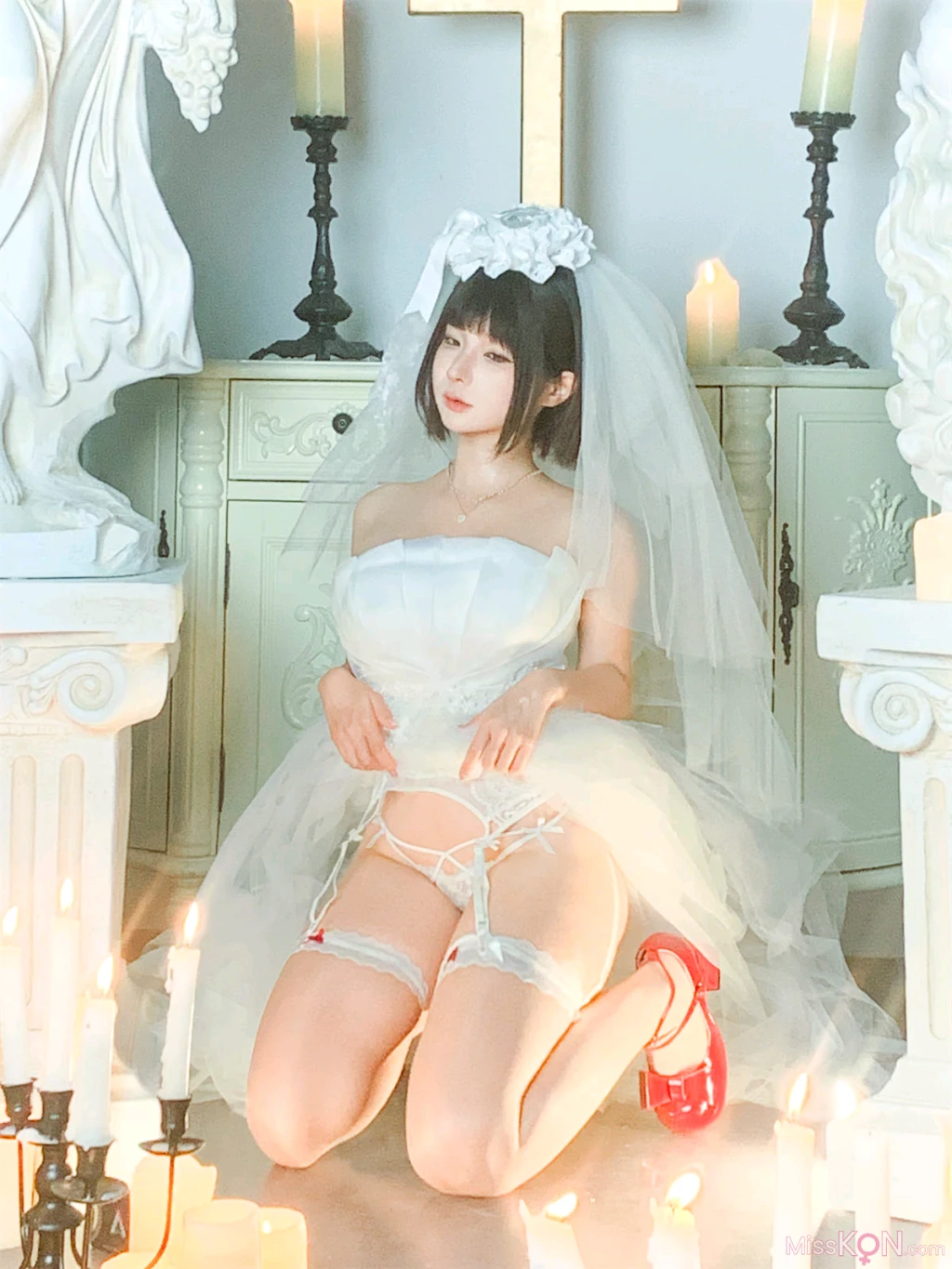Coser蠢沫沫 chunmomo 婚纱3 抢先版 212 photos - 94