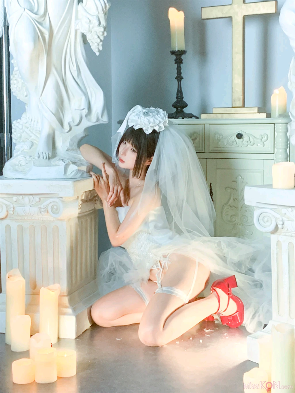Coser蠢沫沫 chunmomo 婚纱3 抢先版 212 photos - 102