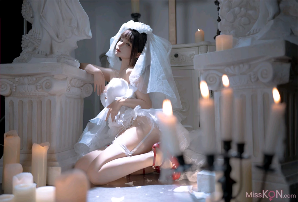 Coser蠢沫沫 chunmomo 婚纱3 抢先版 212 photos - 105