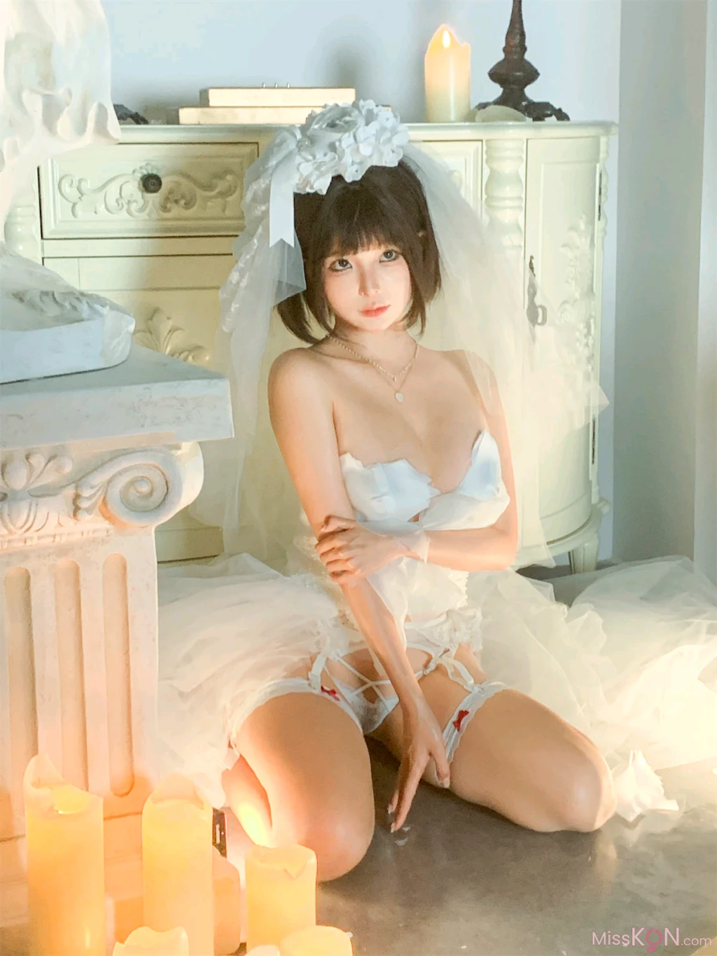 Coser蠢沫沫 chunmomo 婚纱3 抢先版 212 photos - 108