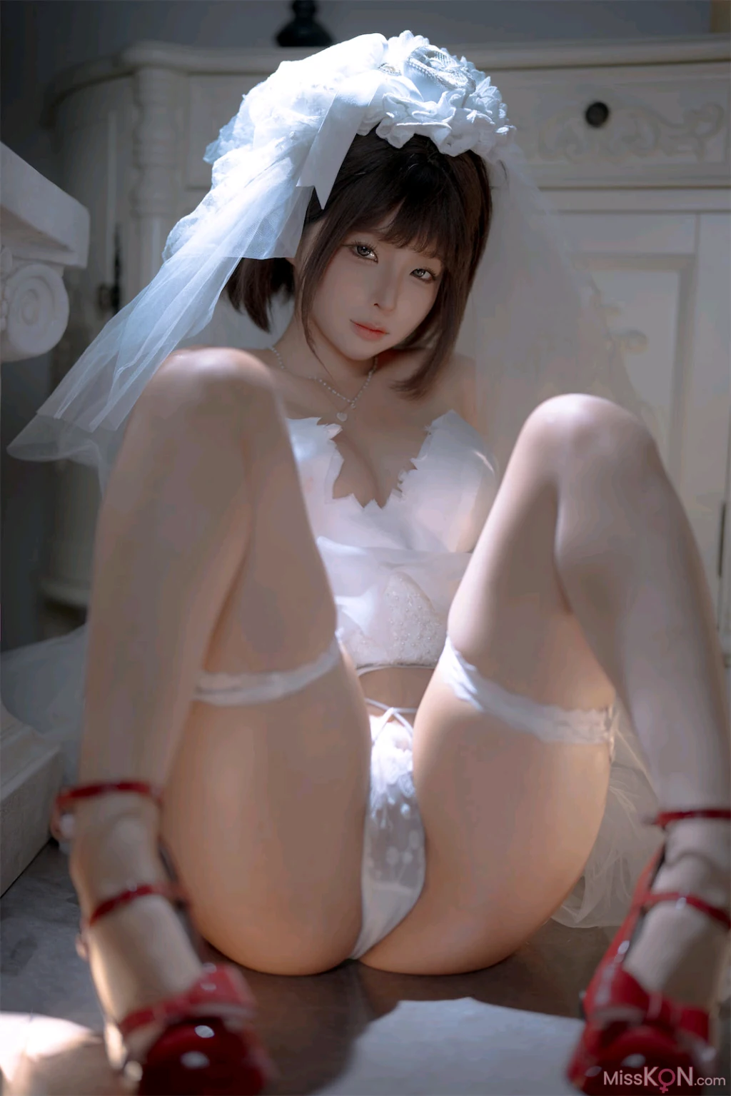 Coser蠢沫沫 chunmomo 婚纱3 抢先版 212 photos - 117