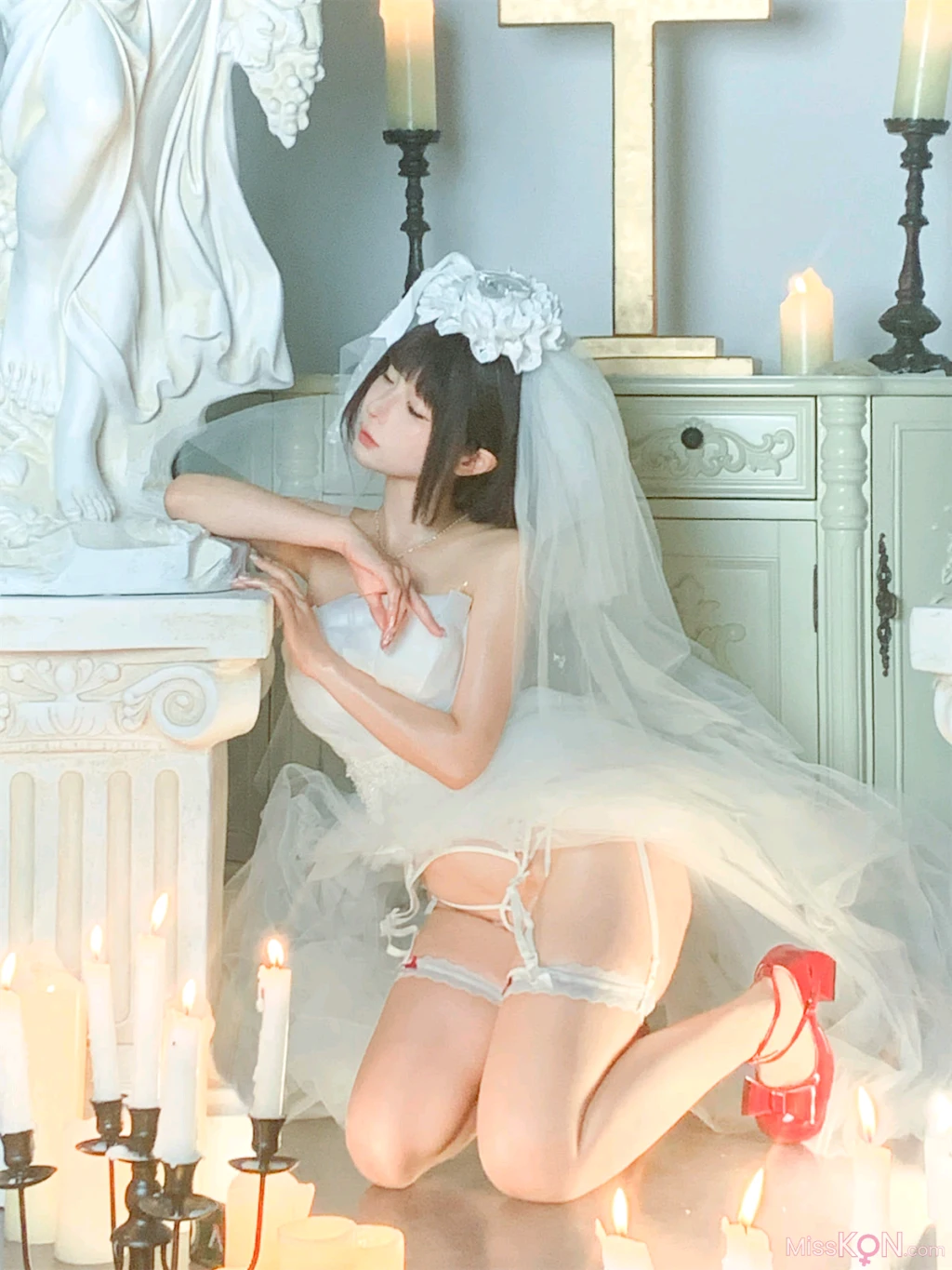 Coser蠢沫沫 chunmomo 婚纱3 抢先版 212 photos - 132