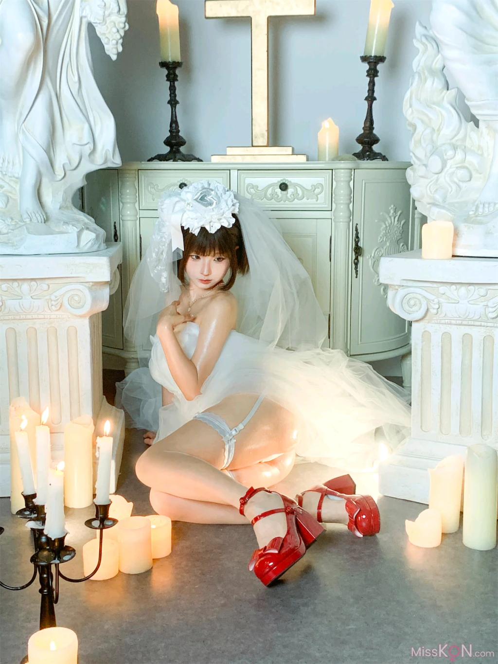Coser蠢沫沫 chunmomo 婚纱3 抢先版 212 photos - 137