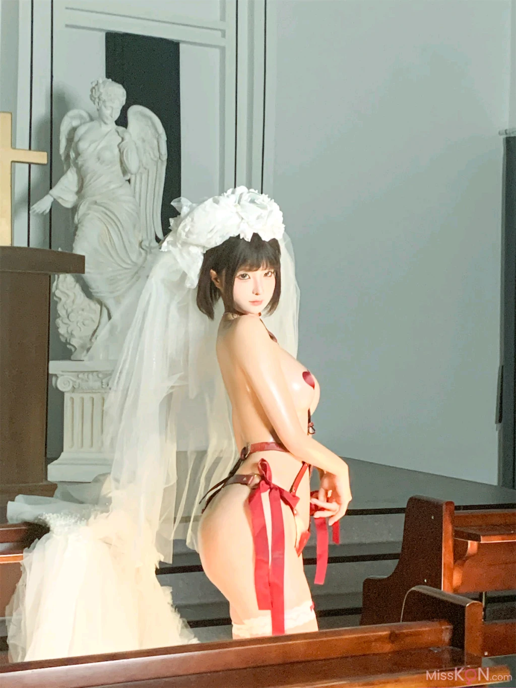 Coser蠢沫沫 chunmomo 婚纱3 抢先版 212 photos - 145
