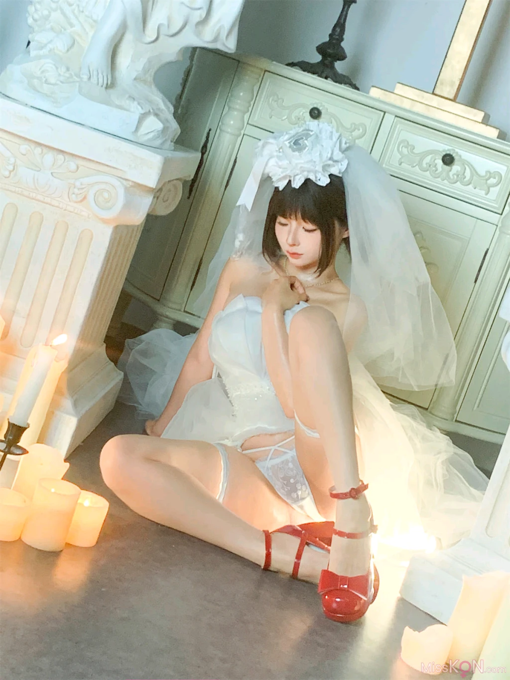 Coser蠢沫沫 chunmomo 婚纱3 抢先版 212 photos - 149