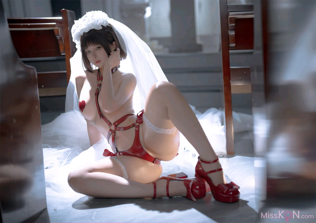 Coser蠢沫沫 chunmomo 婚纱3 抢先版 212 photos - 165
