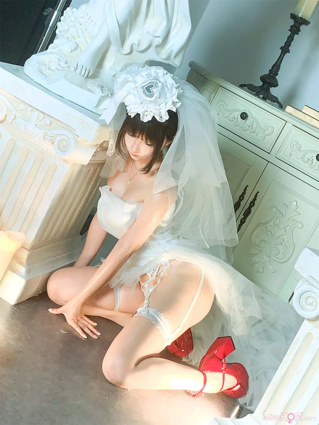 Coser蠢沫沫 chunmomo 婚纱3 抢先版 212 photos - 171