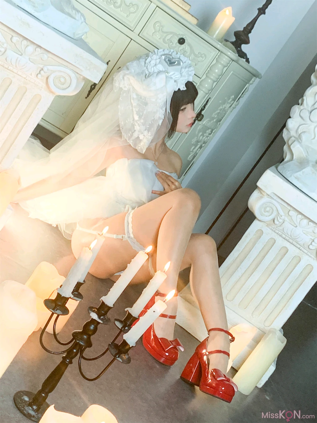 Coser蠢沫沫 chunmomo 婚纱3 抢先版 212 photos - 191