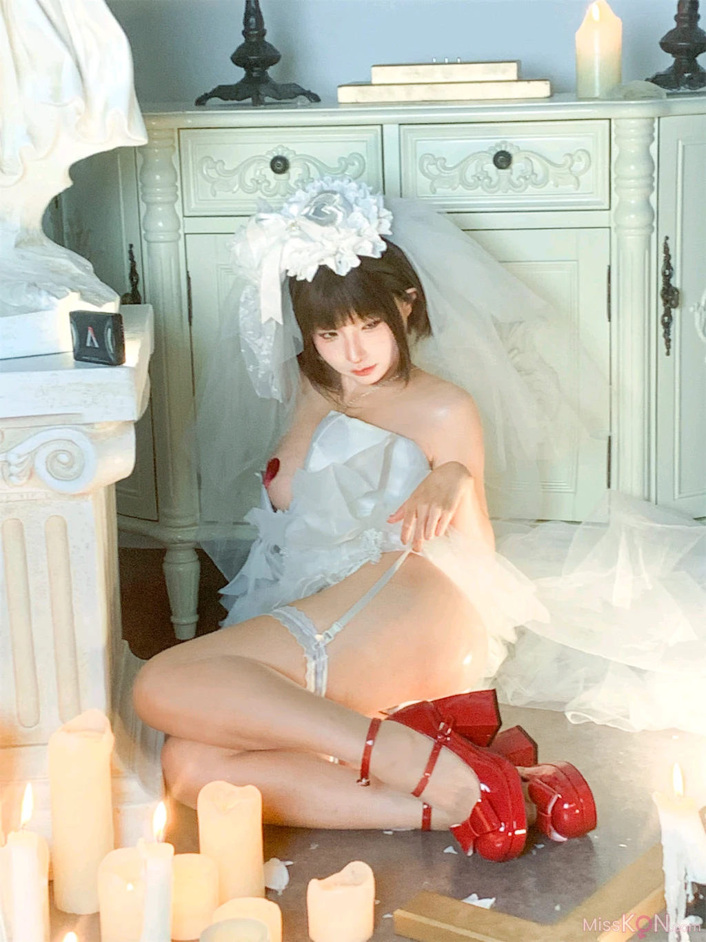 Coser蠢沫沫 chunmomo 婚纱3 抢先版 212 photos - 208