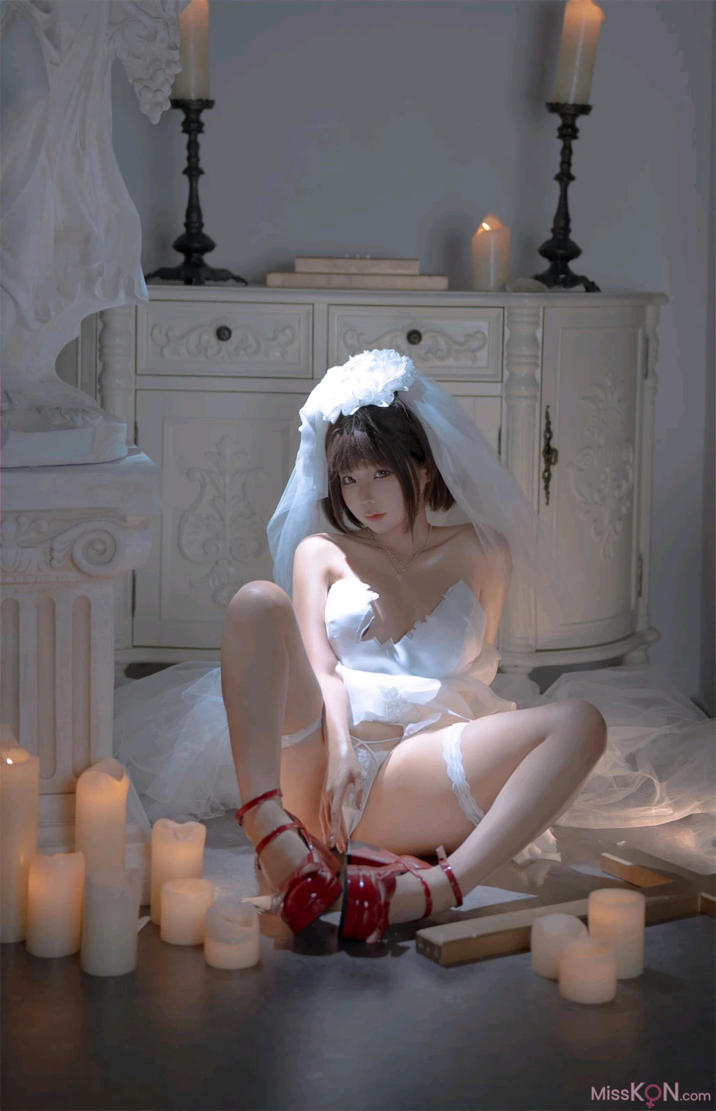 Coser蠢沫沫 chunmomo 婚纱3 抢先版 212 photos - 210
