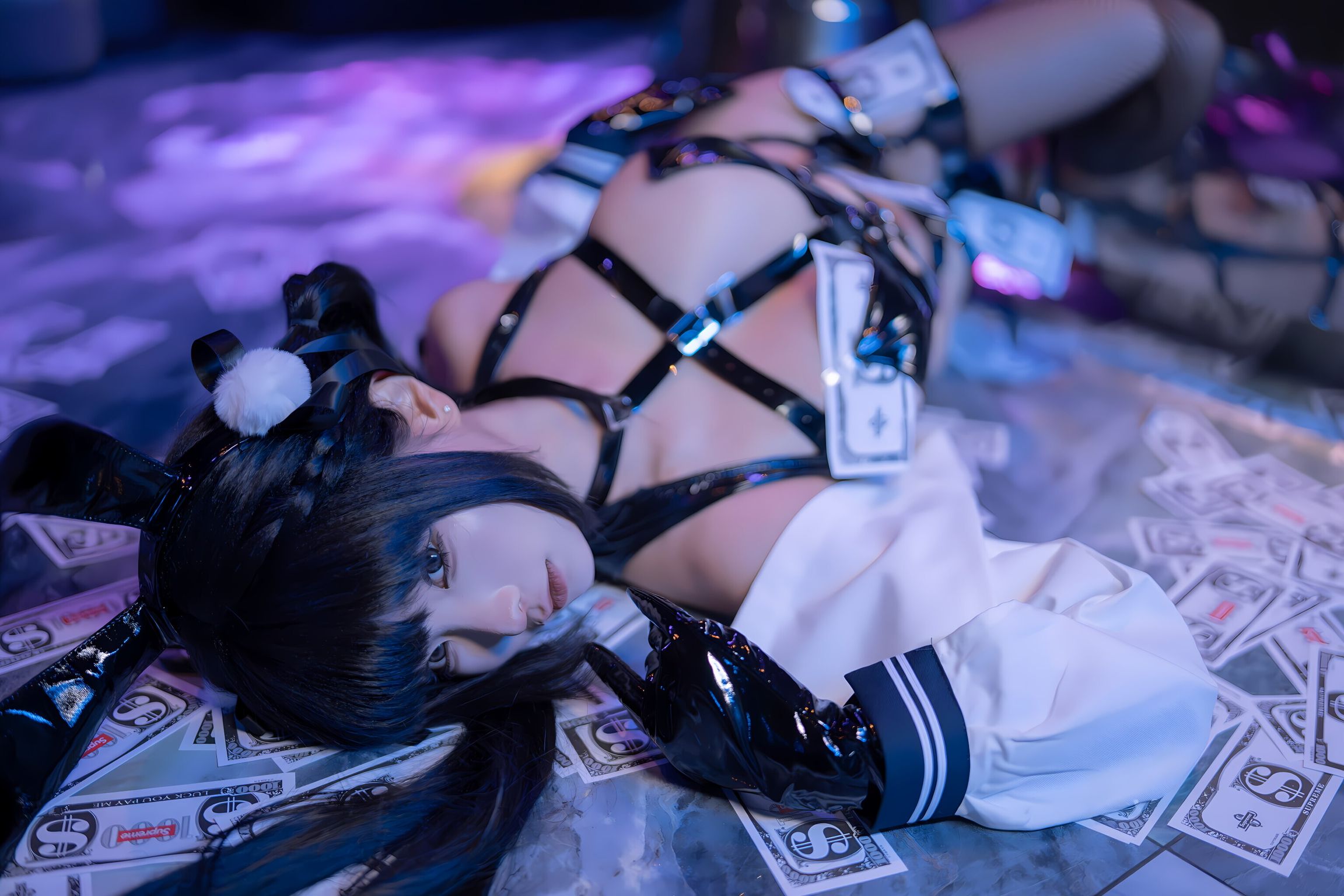 Coser蠢沫沫 chunmomo 学妹的兼职 266 photos  1 video - 218