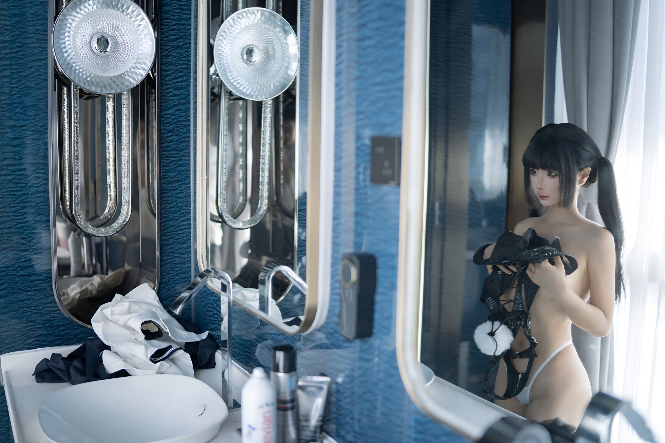 Coser蠢沫沫 chunmomo 学妹的兼职 266 photos  1 video - 252