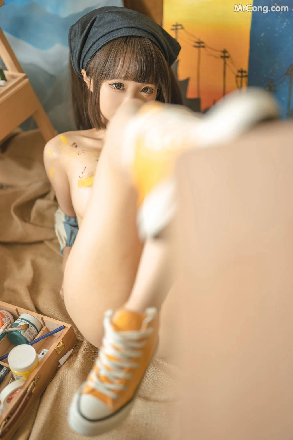 Coser蠢沫沫 chunmomo 小画家 Small Painter 110 photos - 13
