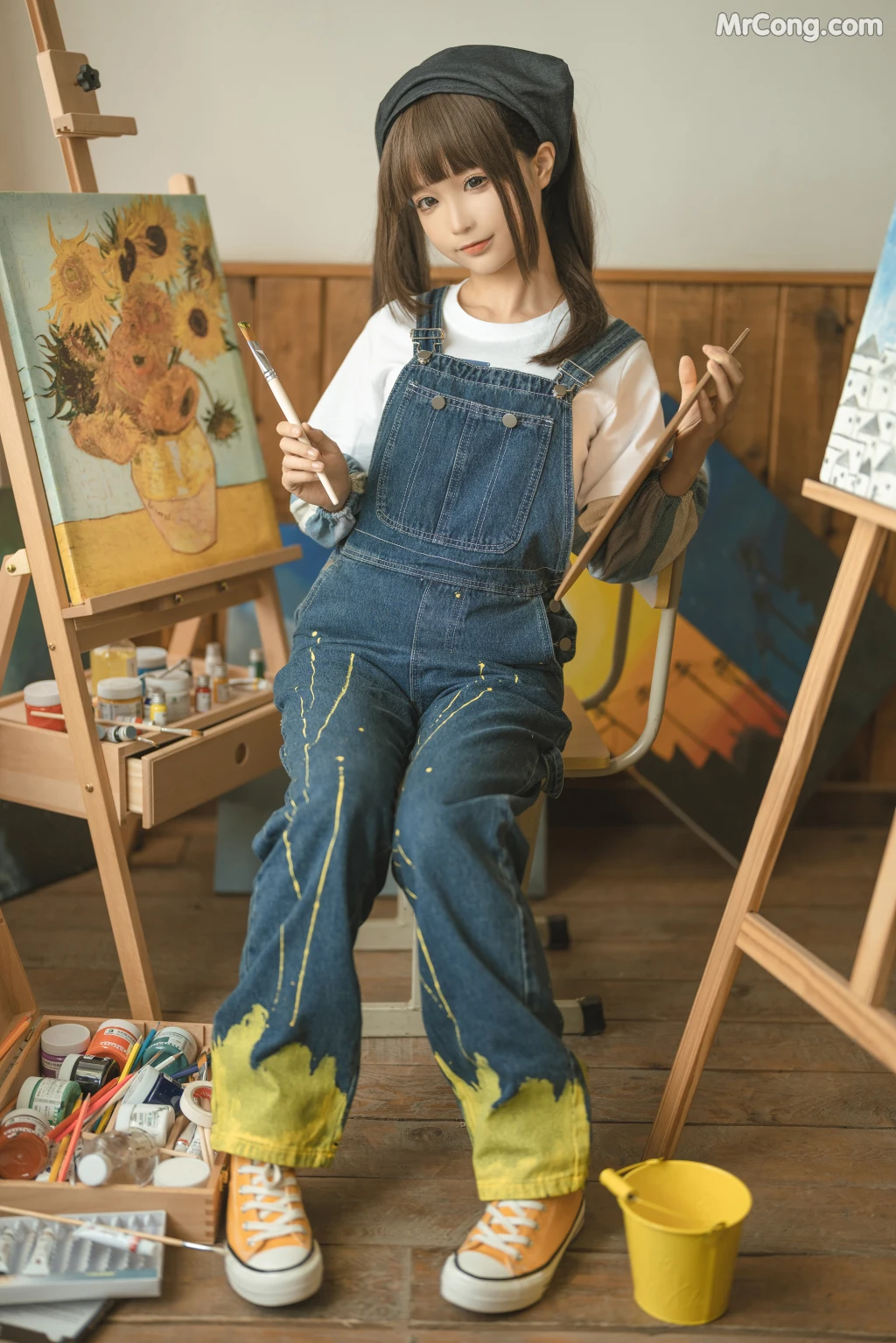 Coser蠢沫沫 chunmomo 小画家 Small Painter 110 photos - 31