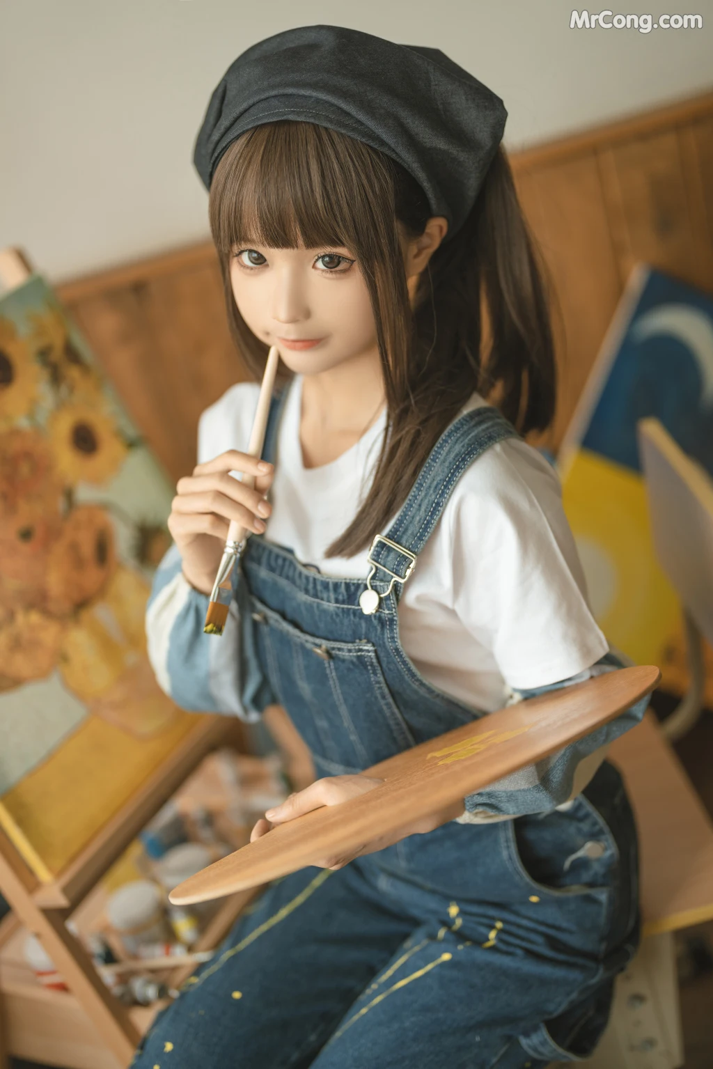 Coser蠢沫沫 chunmomo 小画家 Small Painter 110 photos - 33
