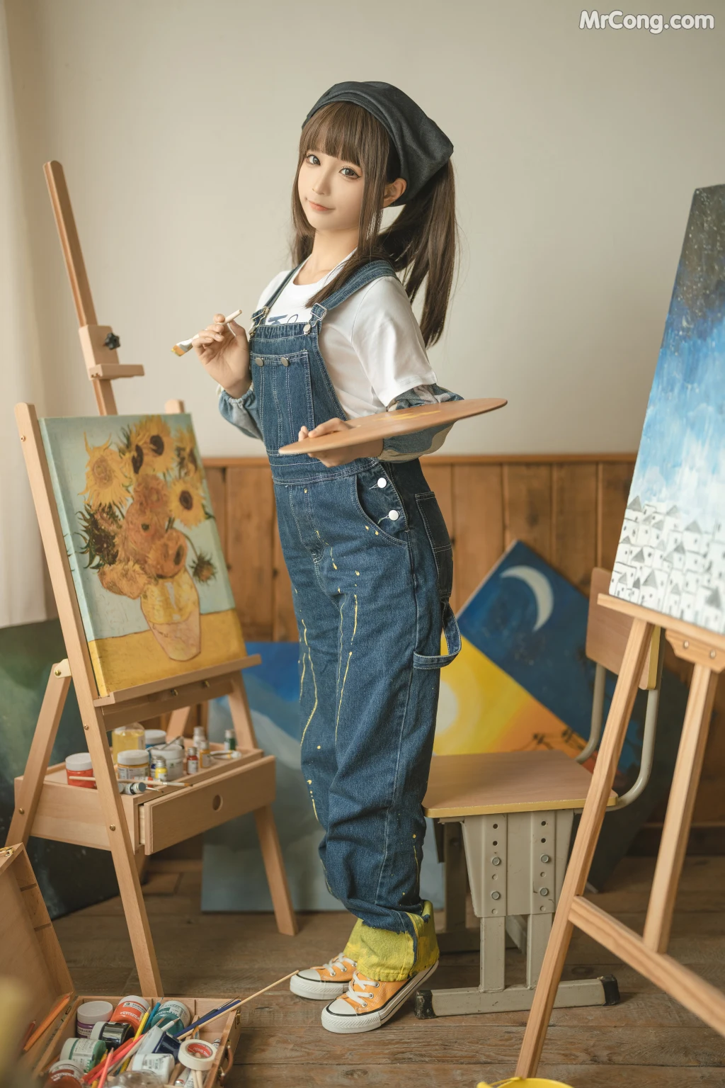 Coser蠢沫沫 chunmomo 小画家 Small Painter 110 photos - 36