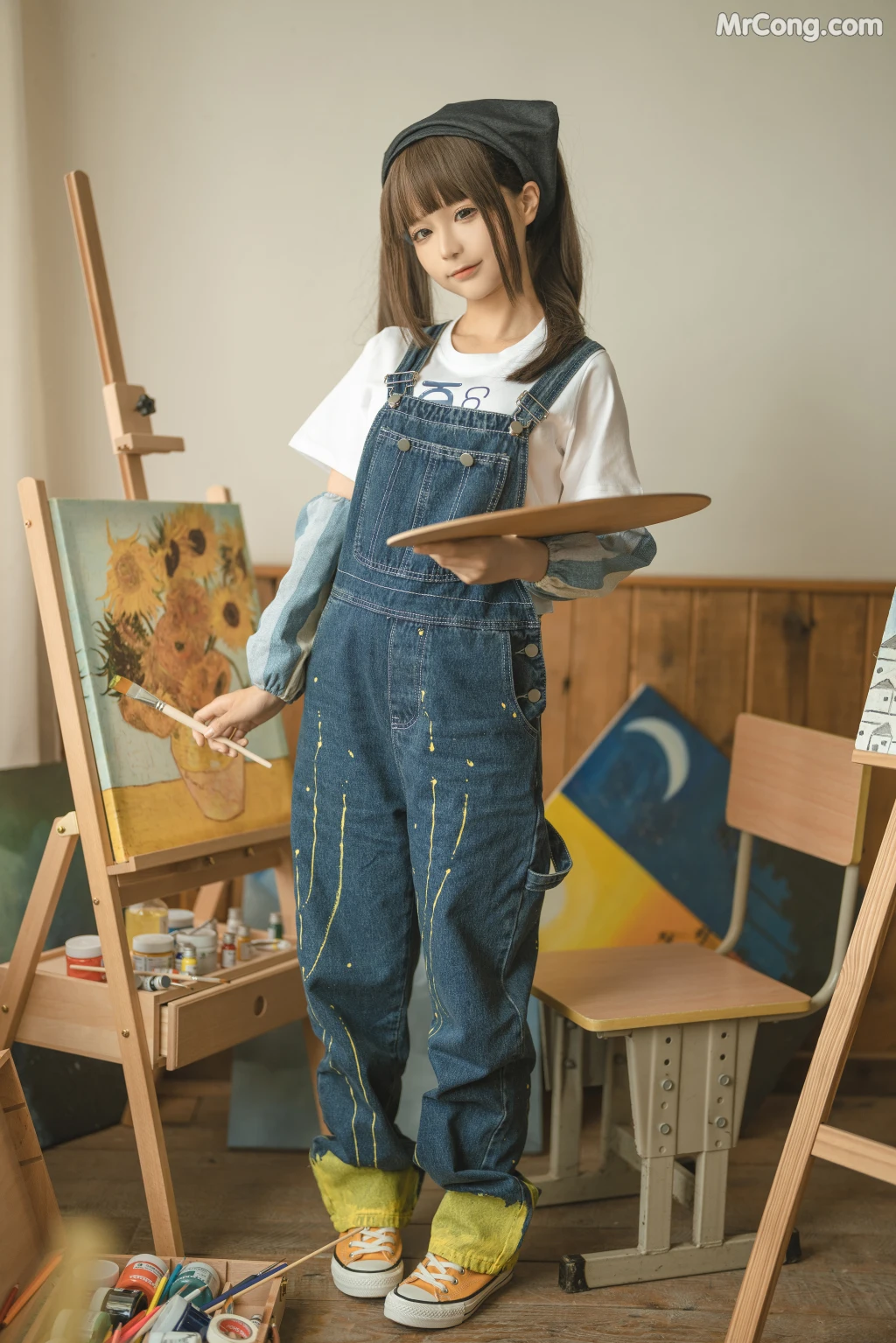 Coser蠢沫沫 chunmomo 小画家 Small Painter 110 photos - 37