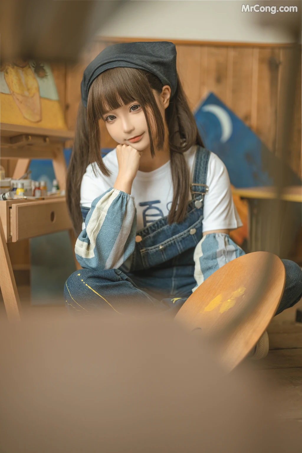 Coser蠢沫沫 chunmomo 小画家 Small Painter 110 photos - 41