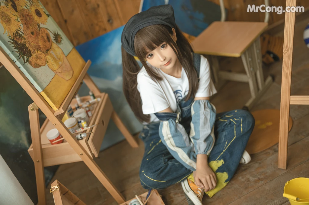 Coser蠢沫沫 chunmomo 小画家 Small Painter 110 photos - 44