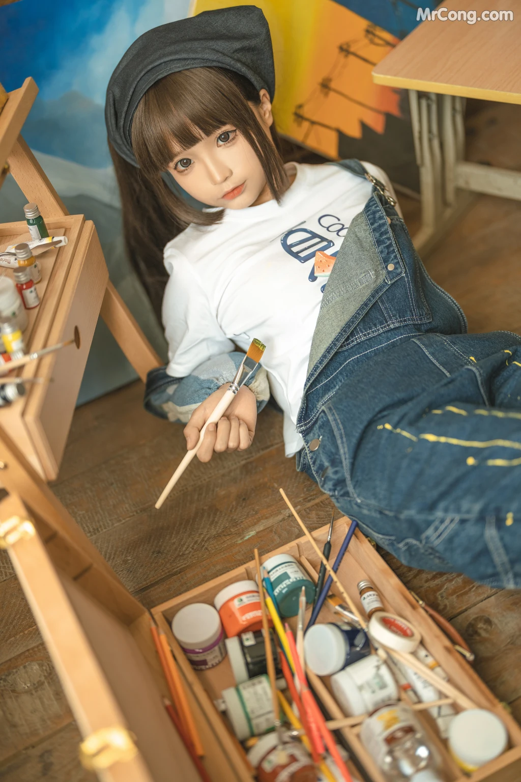 Coser蠢沫沫 chunmomo 小画家 Small Painter 110 photos - 50