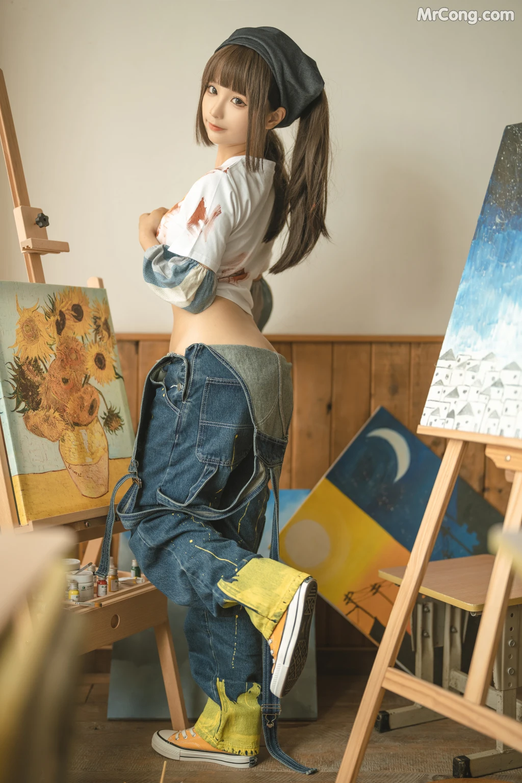 Coser蠢沫沫 chunmomo 小画家 Small Painter 110 photos - 51