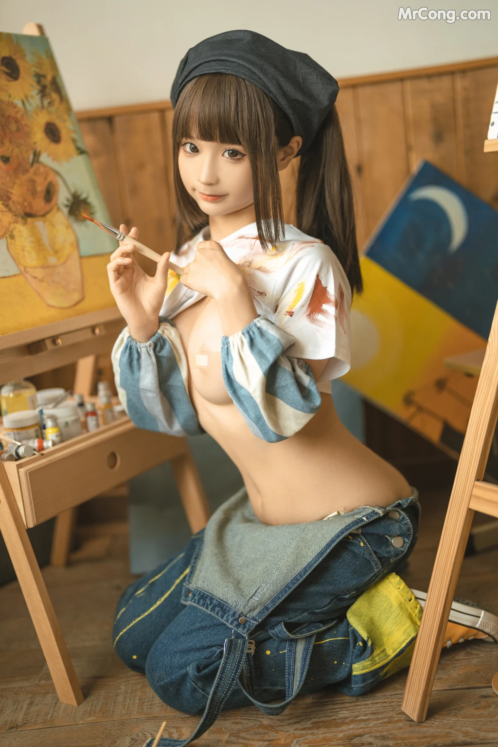 Coser蠢沫沫 chunmomo 小画家 Small Painter 110 photos - 57