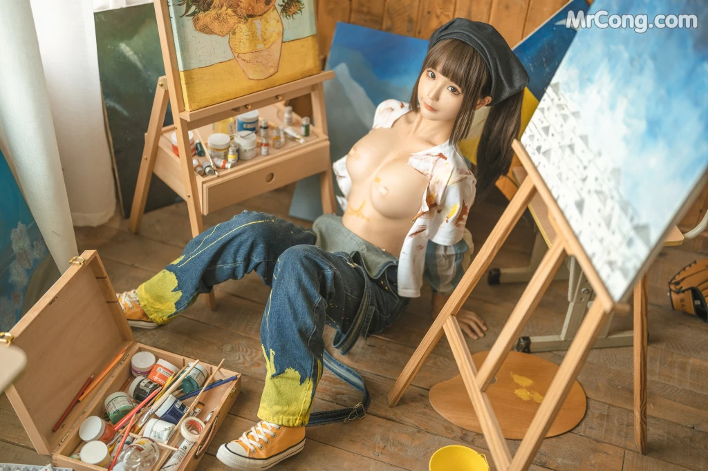 Coser蠢沫沫 chunmomo 小画家 Small Painter 110 photos - 65