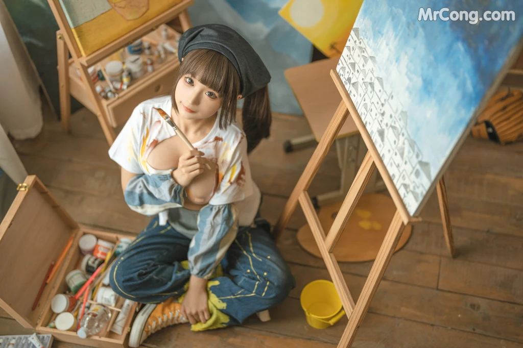 Coser蠢沫沫 chunmomo 小画家 Small Painter 110 photos - 73