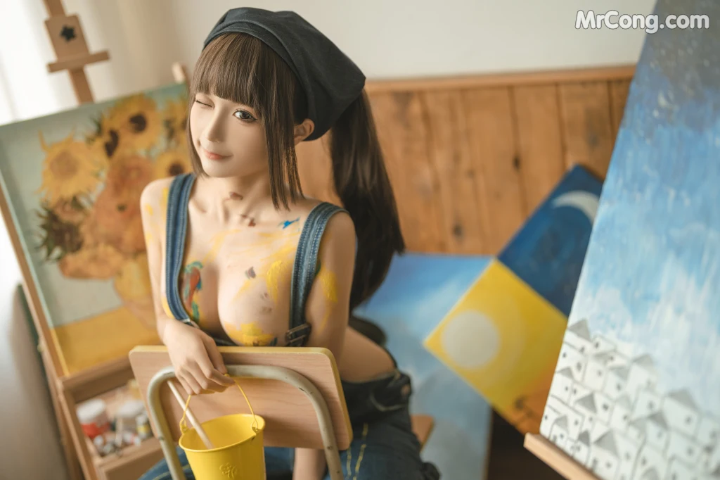Coser蠢沫沫 chunmomo 小画家 Small Painter 110 photos - 74