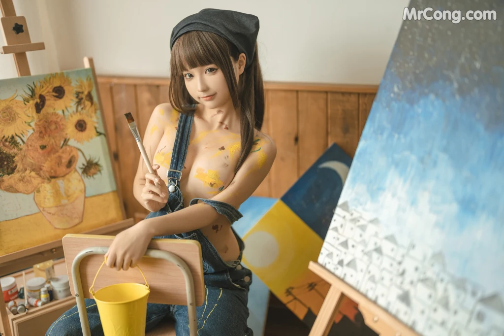 Coser蠢沫沫 chunmomo 小画家 Small Painter 110 photos - 76