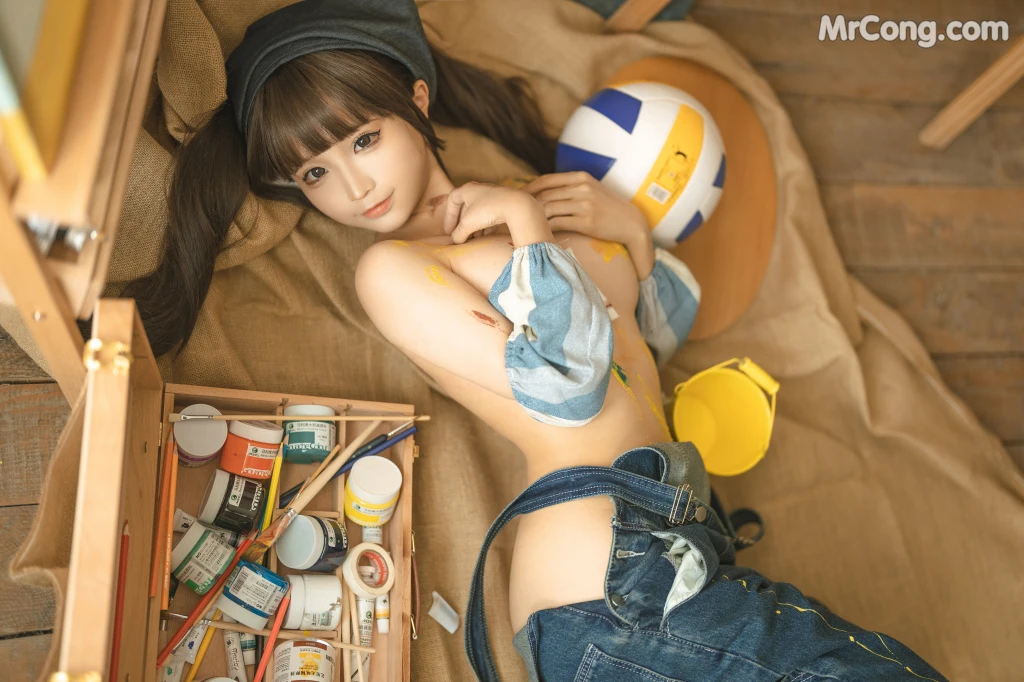 Coser蠢沫沫 chunmomo 小画家 Small Painter 110 photos - 92