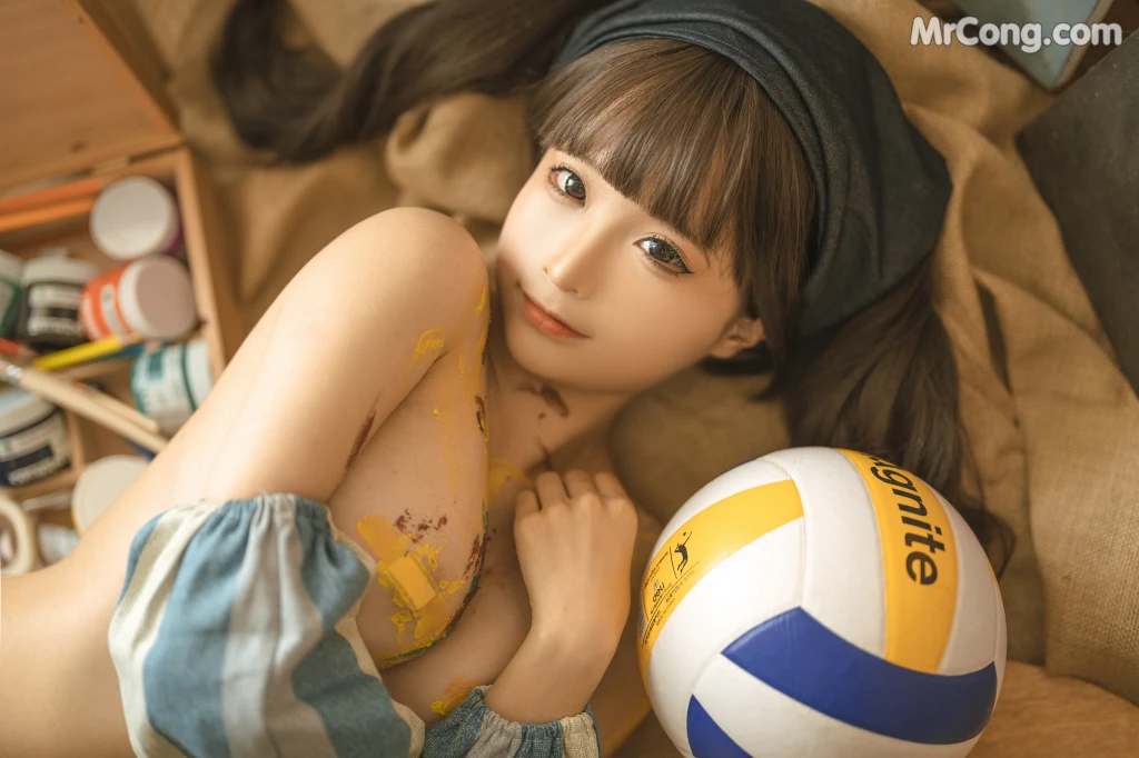 Coser蠢沫沫 chunmomo 小画家 Small Painter 110 photos - 103