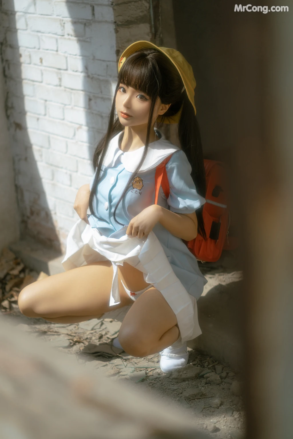 Coser蠢沫沫 chunmomo 小黄帽 绅士版 156 photos - 13