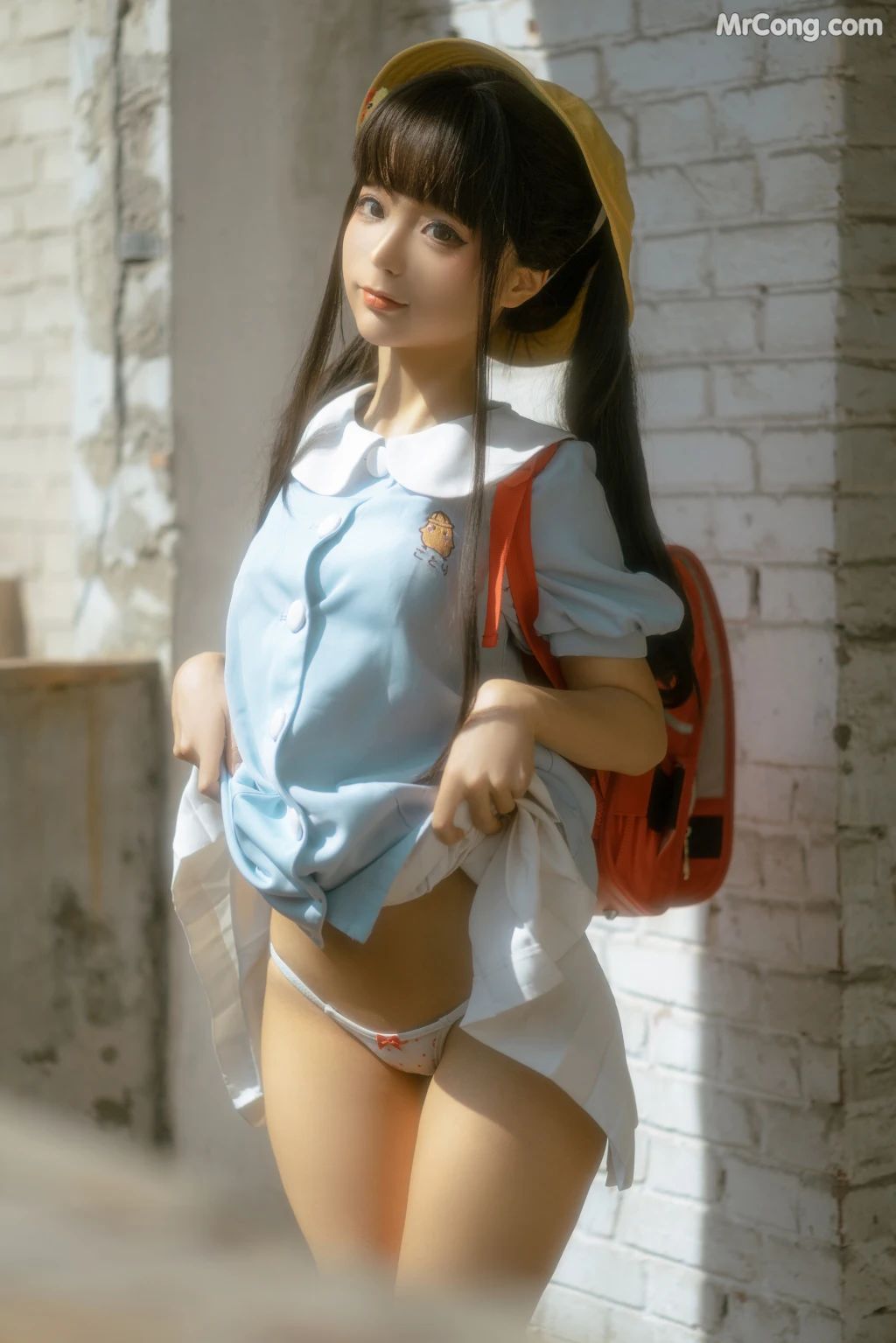 Coser蠢沫沫 chunmomo 小黄帽 绅士版 156 photos - 24