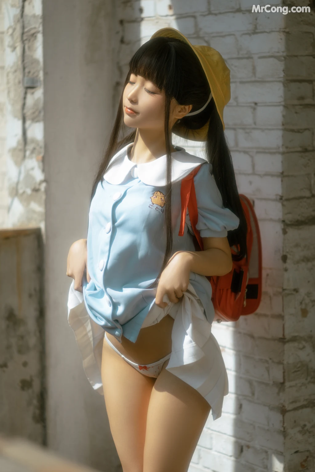 Coser蠢沫沫 chunmomo 小黄帽 绅士版 156 photos - 35