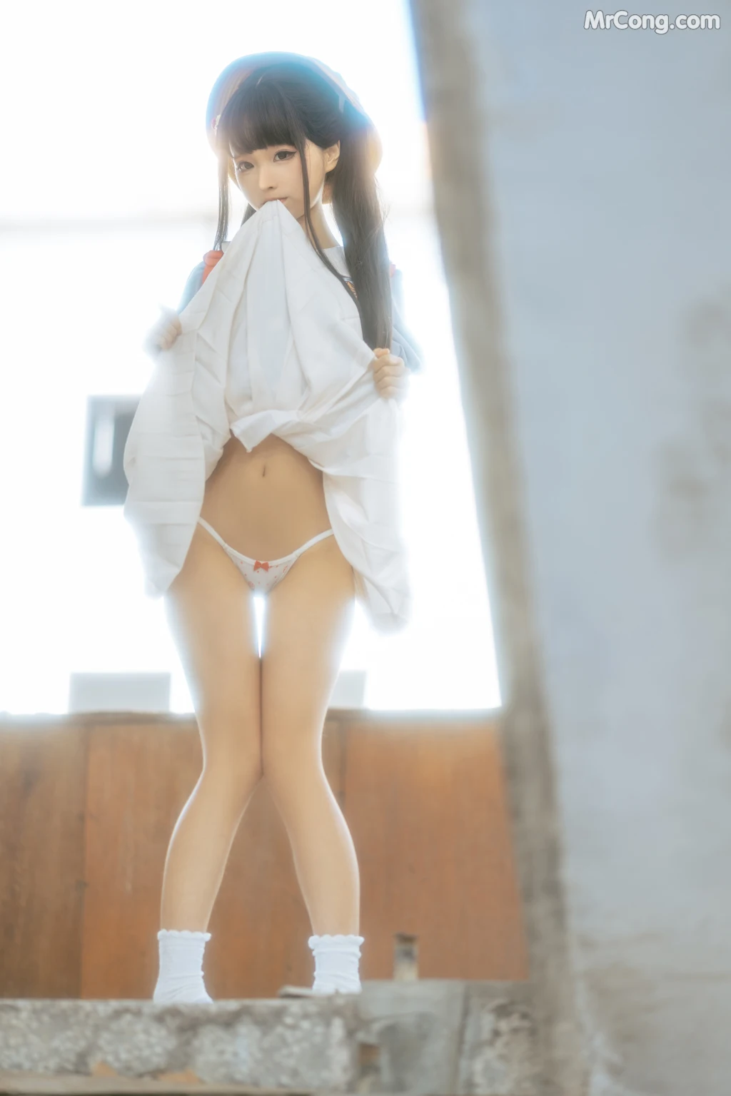 Coser蠢沫沫 chunmomo 小黄帽 绅士版 156 photos - 72