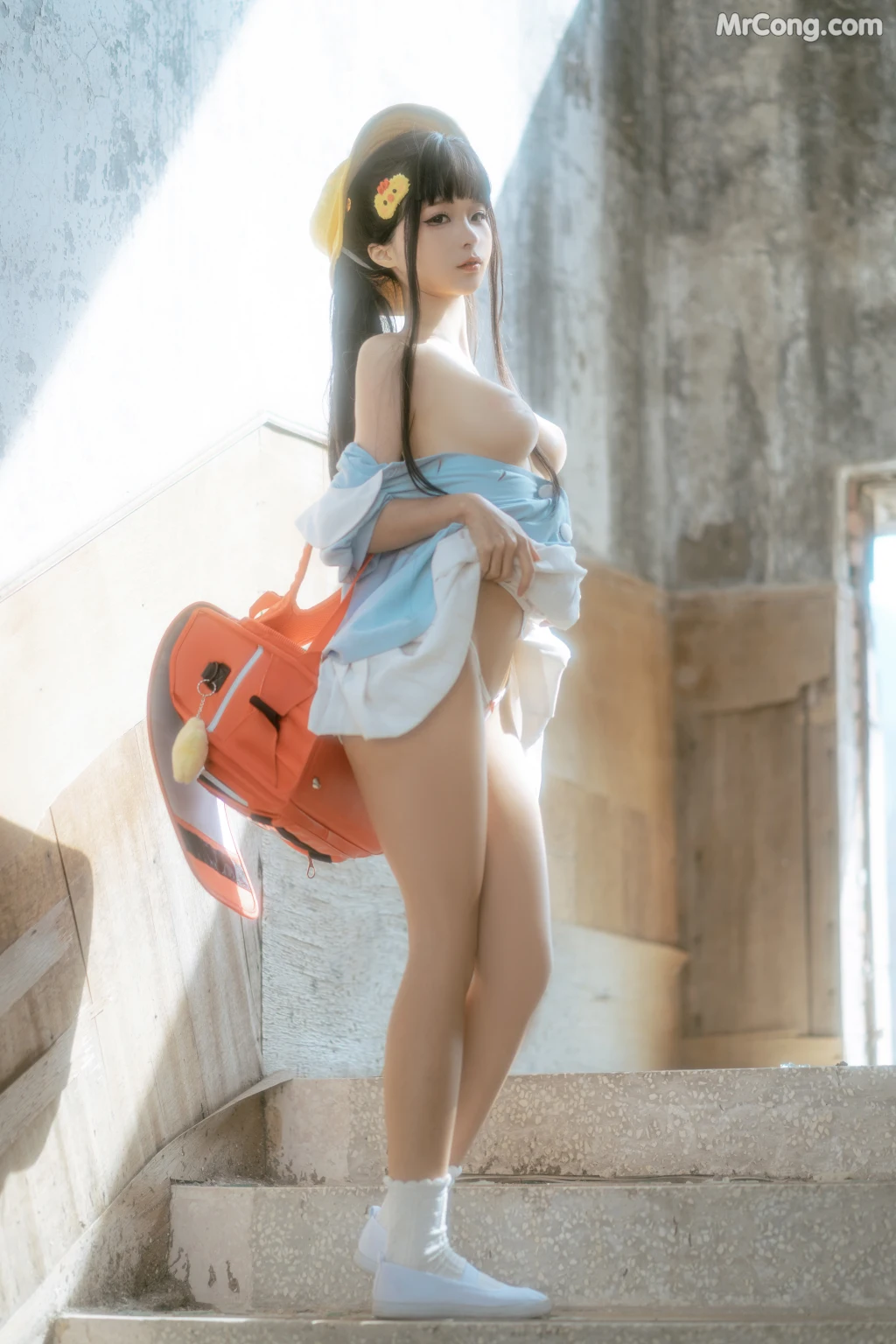 Coser蠢沫沫 chunmomo 小黄帽 绅士版 156 photos - 116