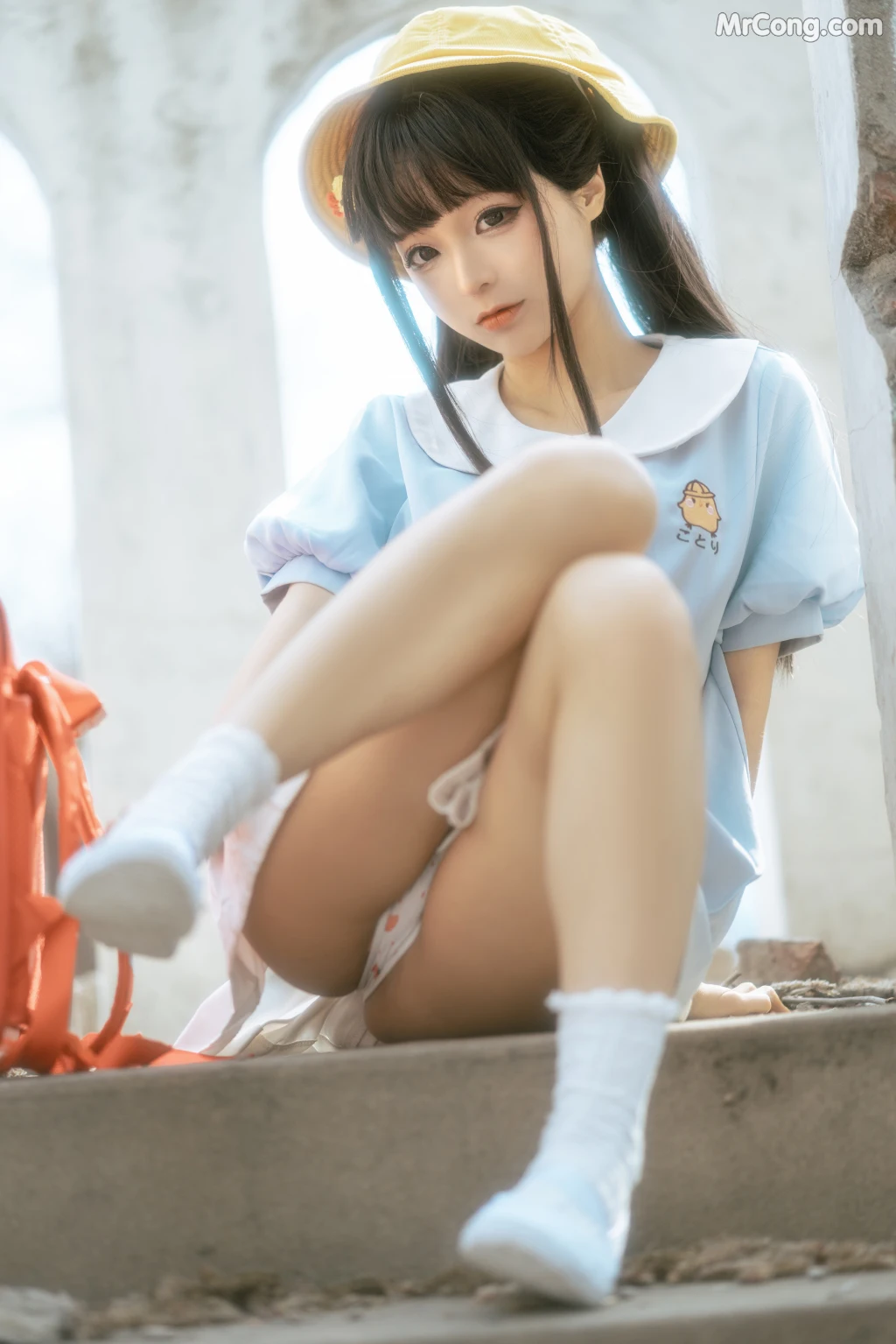 Coser蠢沫沫 chunmomo 小黄帽 绅士版 156 photos - 138