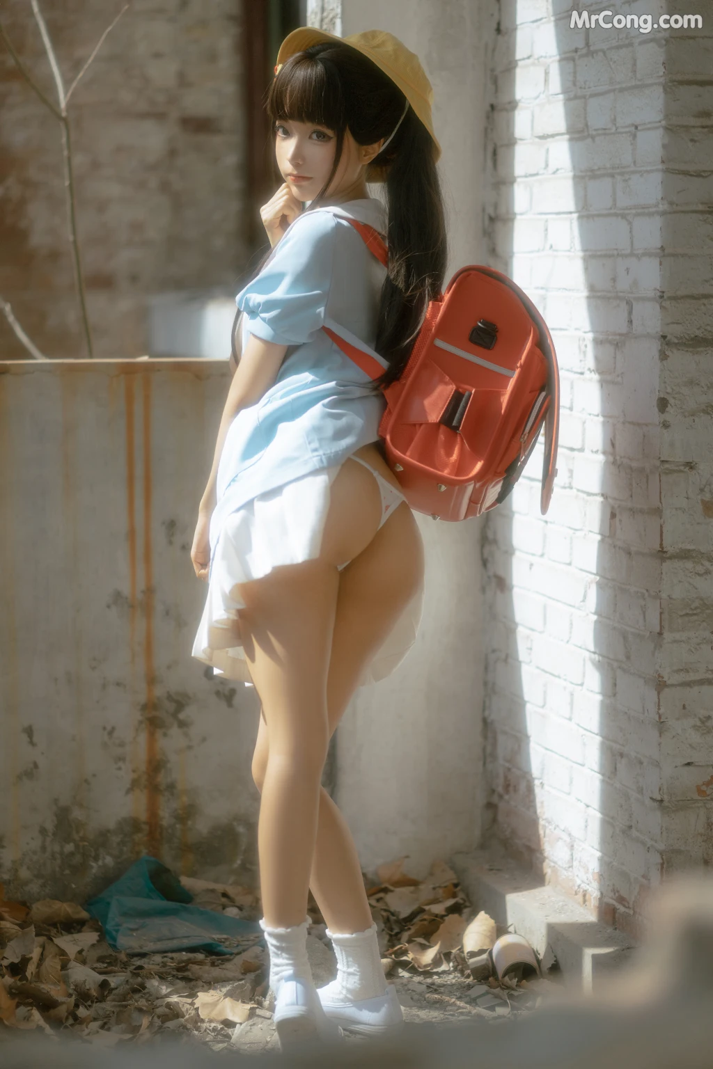 Coser蠢沫沫 chunmomo 小黄帽 绅士版 156 photos - 146