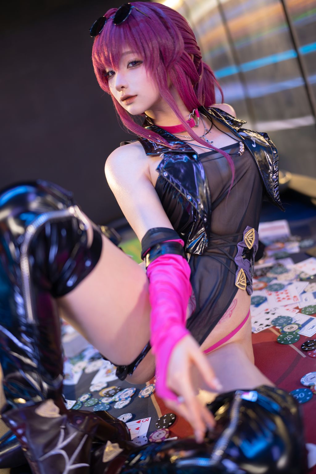 Coser蠢沫沫 chunmomo 崩坏星穹铁道 卡芙卡 286 photos  1 video - 114