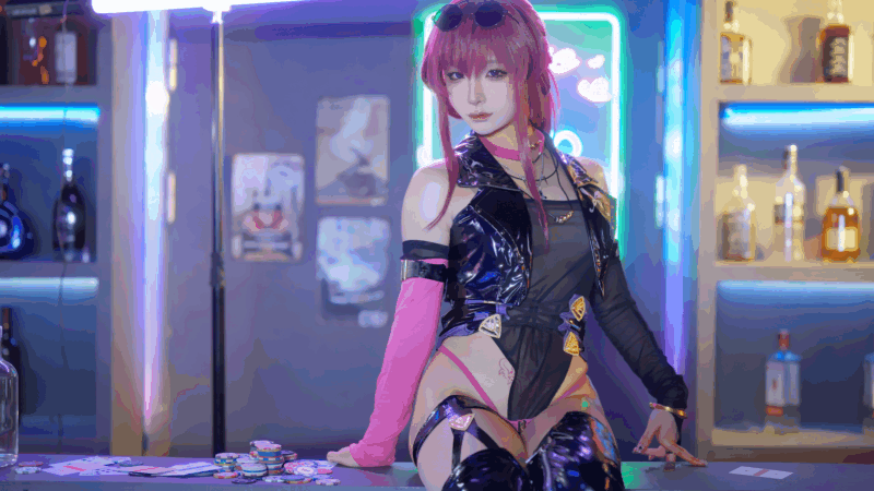 Coser蠢沫沫 chunmomo 崩坏星穹铁道 卡芙卡 286 photos  1 video - 263