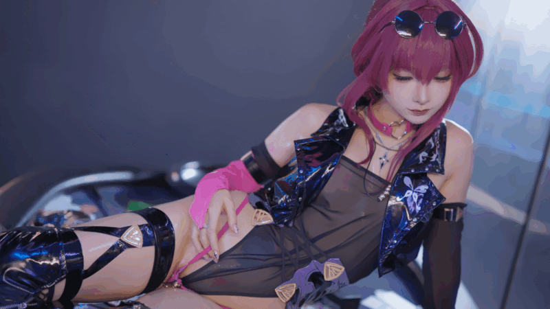 Coser蠢沫沫 chunmomo 崩坏星穹铁道 卡芙卡 286 photos  1 video - 274