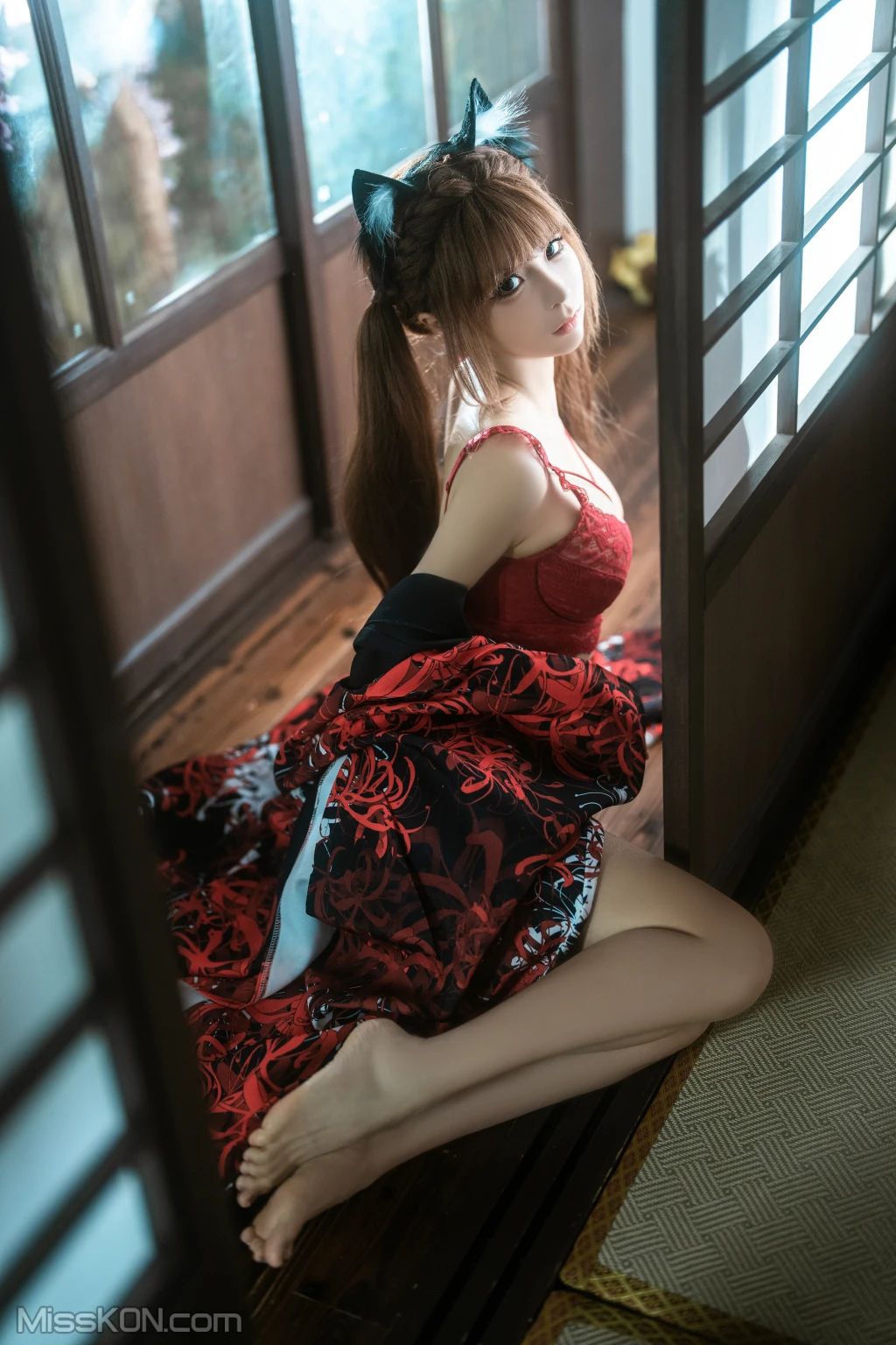 Coser蠢沫沫 chunmomo 捆绑和服 55 photos - 11