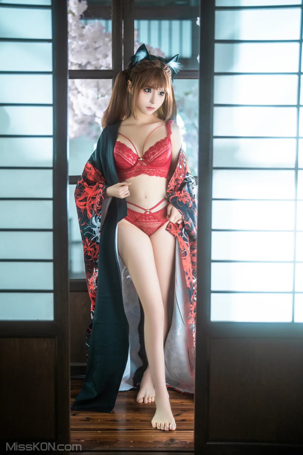 Coser蠢沫沫 chunmomo 捆绑和服 55 photos - 12