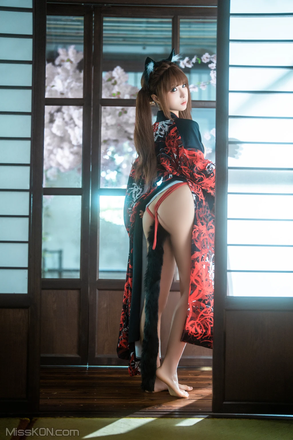 Coser蠢沫沫 chunmomo 捆绑和服 55 photos - 24