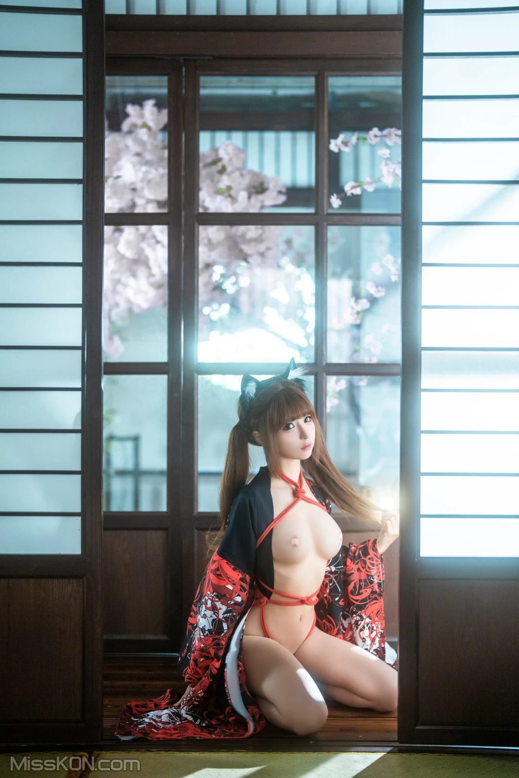 Coser蠢沫沫 chunmomo 捆绑和服 55 photos - 28