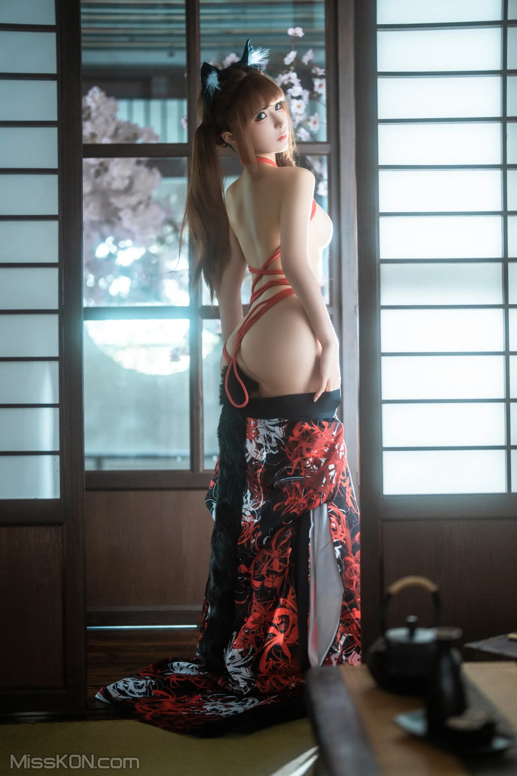 Coser蠢沫沫 chunmomo 捆绑和服 55 photos - 37