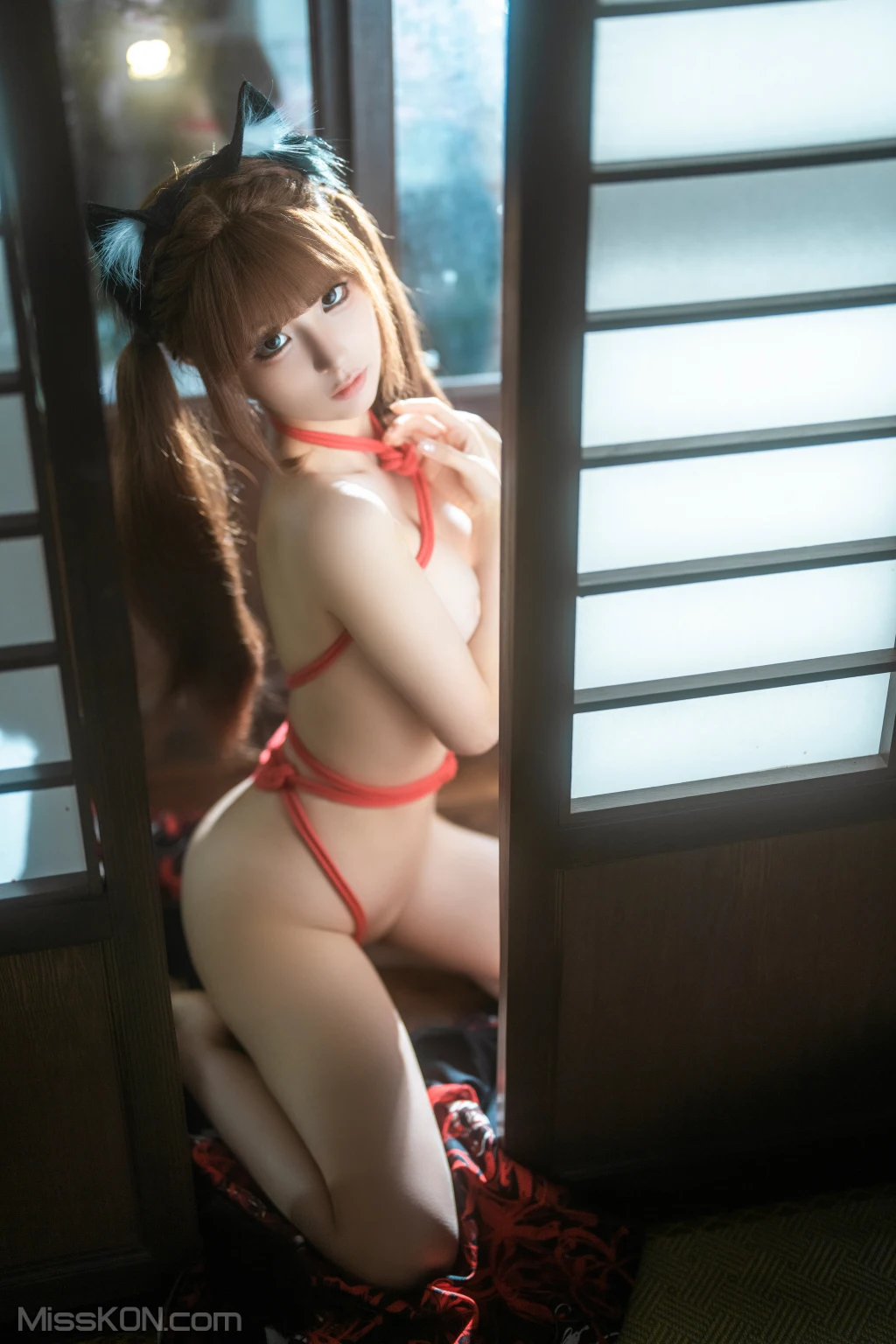Coser蠢沫沫 chunmomo 捆绑和服 55 photos - 43