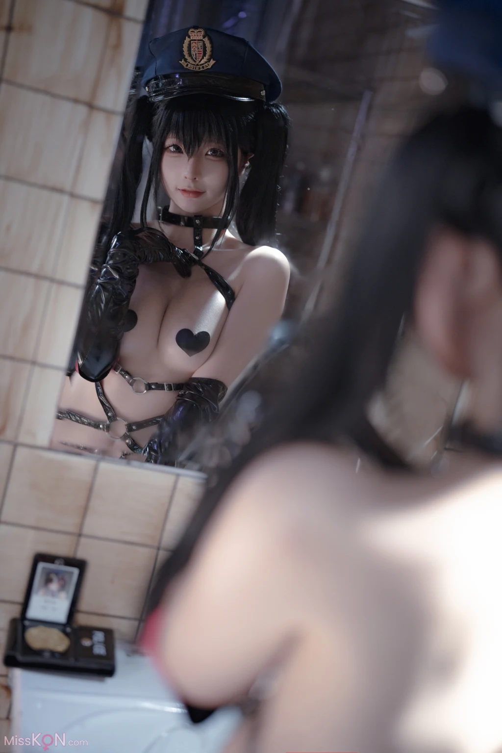 Coser蠢沫沫 chunmomo 沙希女警 147 photos - 16